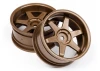 TE37 Wheel 26mm Bronze 6mm Offset for Std TC Tyres