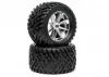 Goliath Tyre 7inch On Blast Whl Chrome With 17mm Hex