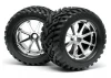 Goliath Tyre 7inch On Blast Whl Chrome With 17mm Hex