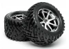 Goliath Tyre 7inch On Blast Whl Chrome With 17mm Hex
