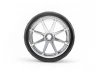 Phaltline Tyre 7inch On Blast Wheel Chrome With 17mm Hex