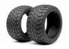 HPI Tarmac Buster Rear Tyre - fits HPI Baja 5B - Pair