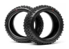 HB Proto 1:8 Buggy Tire (Red Soft CMPD) (Replaces HPI-67745)