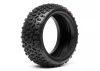HB Proto 1:8 Buggy Tire (Red Soft CMPD) (Replaces HPI-67745)