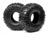 HB Rover 2.2 Competition Soft Rock Crawler Tyre - White/Soft