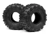 HB Sedona 2.2 Crawler Tyres - White (2)