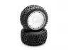 HB PROTO TIRE (White/Baja 5B/Rear/2pcs)