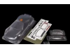 Porsche 911 Turbo Clear Bodyshell - 190mm