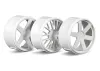 Wheel Set (White)(Micro RS4)