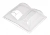 HPI Baja 5B - Clear Unpainted Lower Body Set - (2Pcs)