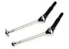 MIP Shiny CVDs Rear (2Pcs/RS4 200mm) (Upgrades HPI-86036)