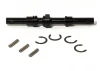 Gear Shaft 6x12x78mm (Black/1Pc)