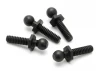 Ball 4.3x20mm 4-40 Black (4Pcs)
