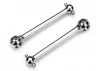 Drive Shaft 6x40mm Silver(1Pr) Spares for HP86198