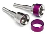 Axle 13x33mm & Retainer 2Pcs for 86301 Univ Dogbone MT2 Fr