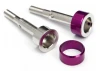 Axle 13x36mm & Retainer 2Pcs for 86302 Univ Dogbone MT2 Rr