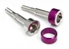 Axle 13x36mm & Retainer 2Pcs for 86302 Univ Dogbone MT2 Rr