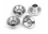 HPI Wheel Washer (Silver/4Pcs)