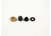 Spring 4.9x8 x7mm & Washer (4.3x10x1.0mm Hex Hole/Black)