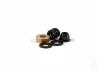 Spring 4.9x8 x7mm & Washer (4.3x10x1.0mm Hex Hole/Black)