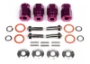 Aluminium Wide Hex Hub 24mm Purple Wheely King/ Mt2 ETC.