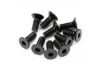 Flat Head Screw M4X10mm (6Pcs) Hex Socket
