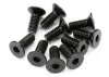 Flat Head Screw M4X10mm (6Pcs) Hex Socket