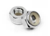 Aluminium Lock Nut M5 (Silver/10Pcs)