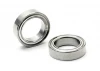 Ball Bearing 10x15x4mm Rubber Shielded (2Pcs)