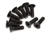 Countersunk Flat Head Screw M3x10mm (6pcs) 2mm Hex Socket