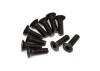 Countersunk Flat Head Screw M3x10mm (6pcs) 2mm Hex Socket