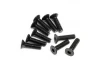 Countersunk Flat Head Screw M3x12mm (6pcs) 2mm Hex Socket