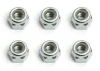 HPI M3 NyLock Nuts - Pack of 6