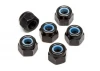 HPI M3 NyLock Nuts - Pack of 6