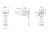 Hobbywing Quicrun 2435-4500KV G3 Motor (1:16 - 1:18) - 2.0mm Shaft