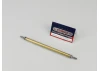 Prop Shaft 4in M4/4mm Stainless Shaft - 8mm dia Brass Tube