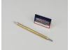 Prop Shaft 5in M4/4mm Stainless Shaft - 8mm dia Brass Tube