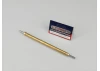Prop Shaft 5in M4/4mm Stainless Shaft - 8mm dia Brass Tube