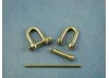 Shackle 7.6x12.2 - 2mm Split Pin (2)