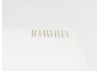 1 Hole Stanchion - Brass 10mm (10)