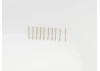 1 Hole Stanchion - Brass 30mm (10)