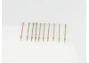 1 Hole Stanchion - Brass 35mm (10)