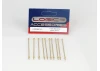 1 Hole Stanchion - Brass 40mm (10)