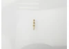 2 Hole Stanchion - Brass 6mm (10)