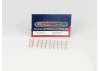 2 Hole Stanchion - Brass 15mm (10)