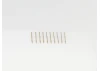 2 Hole Stanchion - Brass 20mm (10)