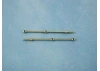 2 Hole Stanchion - Brass 25mm (10)
