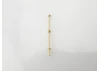 2 Hole Stanchion - Brass 25mm (10)