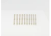 2 Hole Stanchion - Brass 35mm (10)