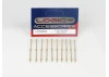 2 Hole Stanchion - Brass 35mm (10)